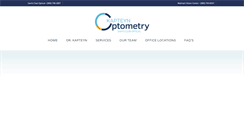 Desktop Screenshot of kapteynoptometry.com